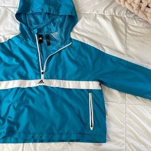 RARE ADIDAS BLUE WINDBREAKER